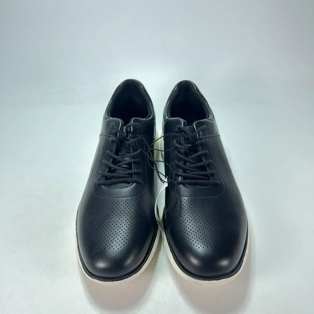Perry Ellis Portfolio Black Ultra Foam Perforated Dress Sneakers Men's Size 12